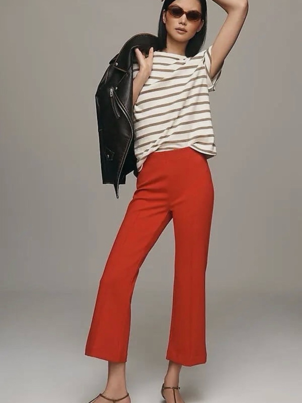 Maeve Margot Anthropologie Pull On Pants